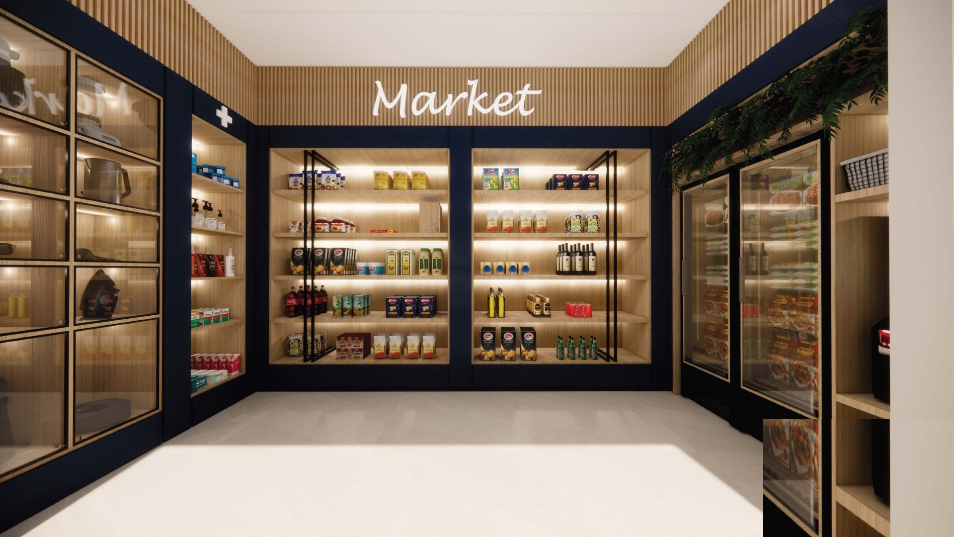 Market 24h no condomínio